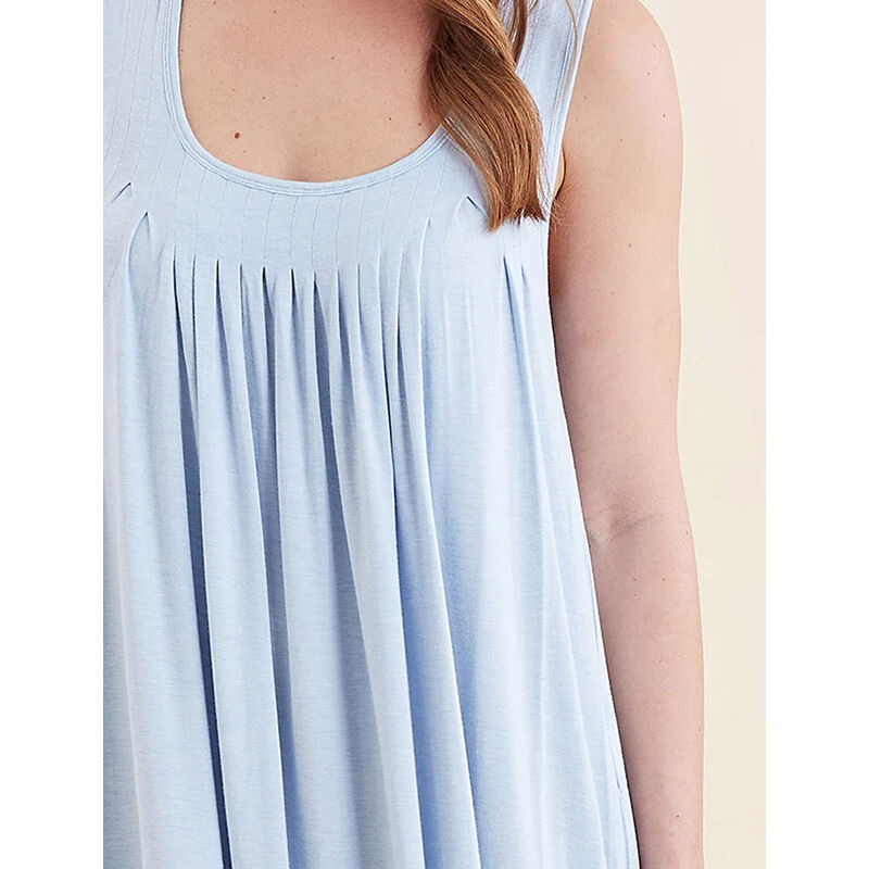 Papinelle Kate Modal Soft Pleat Front Maxi Nightie image number 2